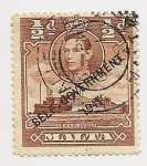 Stamps Malta -  H.M.S.ST.Angelo