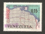 Stamps Venezuela -  reclamación de su Guayana