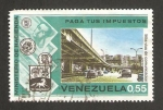Stamps Venezuela -  paga tus impuestos, mas vías de comunicación