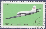 Stamps : Asia : North_Korea :  COREA NORTE Avión 5