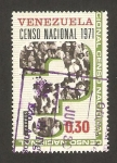 Sellos de America - Venezuela -  censo nacional