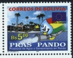 Stamps Bolivia -  Union Europea - Desarrollo alternativo