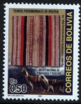 Stamps Bolivia -  Tejidos patrimoniales de Bolivia