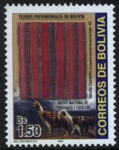 Stamps Bolivia -  Tejidos patrimoniales de Bolivia