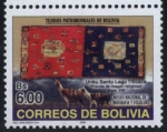 Stamps Bolivia -  Tejidos Patrimoniales de Bolivia