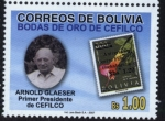 Stamps Bolivia -  50 Aniversario Centro Filatelico de Cochabamba - CEFILCO