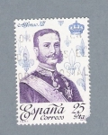Stamps Spain -  Alfonso XII (repetido)