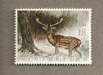 Stamps United Kingdom -  Fauna de invierno