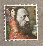 Sellos de Europa - Reino Unido -  Lord Tennyson, poeta