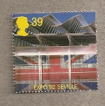Stamps United Kingdom -  Expo Sevilla 1992