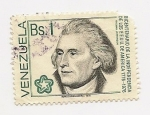 Stamps Venezuela -  Bicentenario de la Independencia de EE.UU