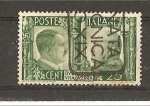 Stamps Italy -  Efiguies de Hitler y Mussolinni.