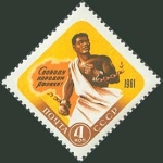 Stamps Russia -  AFRICA DIA DE LA LIBERTAD