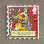 Sellos de Europa - Reino Unido -  Opera cómica de Gilbert y Sullivan