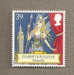 Stamps United Kingdom -  Opera cómica de Gilbert y Sullivan