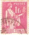 Stamps : Europe : France :  REPUBLIQUE FRANCAISE