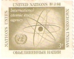 Stamps : America : ONU :  INTERNATIONAL ATOMIC ENERGY AGENCY