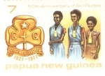 Stamps Oceania - Papua New Guinea -  50TH ANNIVERSARY OF GIRL GUIDES