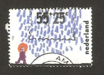Stamps Netherlands -  dibujo infantil, niño y agua