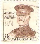 Sellos de America - Estados Unidos -  general john j. pershing