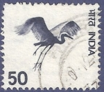 Stamps India -  INDIA Cigüeña 50