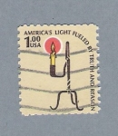 Sellos de America - Estados Unidos -  America's Light Fueled