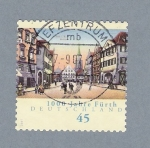 Stamps Germany -  1000 Jahr Fürth