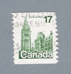 Stamps : America : Canada :  Catedral