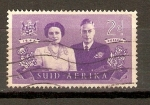 Sellos de Africa - Sud�frica -  GEORGE  VI  Y  REINA  ELIZABETH