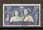 Stamps South Africa -  PRINCESAS  MARGARET  ROSE  Y  ELIZABETH
