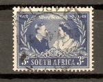 Sellos de Africa - Sudfrica -  GEORGE  VI  Y  REINA  ELIZABETH