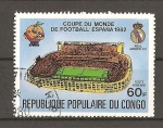 Sellos de Africa - Rep�blica Democr�tica del Congo -  Mundial España 82.