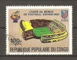 Stamps : Africa : Democratic_Republic_of_the_Congo :  Mundial España 82.