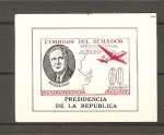 Stamps : America : Ecuador :  Presidencia de la Republica.- Roosevelt.