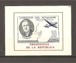 Stamps Ecuador -  Presidencia de la Republica.- Roosevelt.