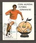 Stamps Cape Verde -  Mundial España 82.