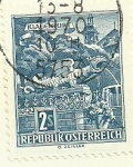 Stamps Austria -  Klagenfurt 1972 2 shlings