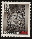 Stamps Germany -  Centenario de la celebración del  1º de Mayo
