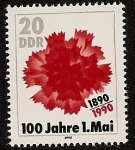Stamps Germany -  Centenario de la celebración del  1º de Mayo