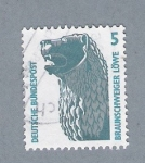 Stamps Germany -  Braunschweiger lówe
