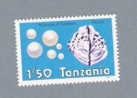 Stamps : Africa : Tanzania :  Minerales de Tanzania