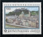 Stamps Austria -  Centro histórico de Salzburg