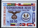 Stamps Bolivia -  XLVII Conjefamer