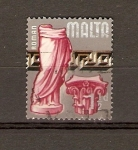 Stamps Europe - Malta -  ESCULTURA  ROMANA