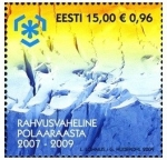 Stamps : Europe : Estonia :  Año Polar Internacional