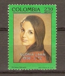 Sellos de America - Colombia -  GLORIA  LARA
