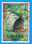 Sellos de Europa - Espaa -  Topo de Agua