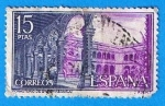 Stamps Spain -  Monasterio de Santo Tomas, Avila (Patio de Reyes)