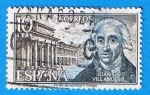 Stamps Spain -  Juan de Villanueva