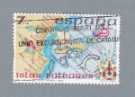 Stamps Spain -  Islas Baleares (repetido)